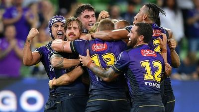 Melbourne Storm scores 15-14 NRL golden-point win over South Sydney Rabbitohs