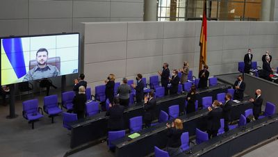Zelenskiy urges Germany: tear down wall dividing free and unfree Europe