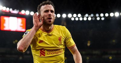 'Nothing better' - Diogo Jota makes Liverpool substitution admission after Arsenal goal