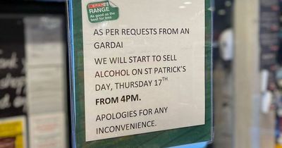 Unexpected alcohol rule in some Dublin shops on St Patrick's Day due to a 'request from gardai'