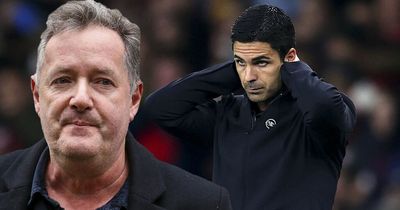 Piers Morgan bemoans Arsenal "over-excitement" in another dig at Mikel Arteta