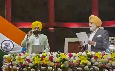 Newly elected MLAs take oath in Punjab Assembly