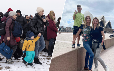 As Ukrainians flee Russian invasion, ordinary Australians are opening their homes