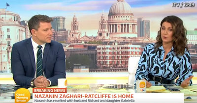 ITV Good Morning Britain host Susanna Reid fights back tears in emotional scenes