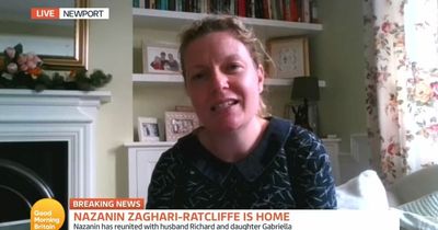 Nazanin Zaghari-Ratcliffe's daughter spent night sleeping between both parents for first time in six years