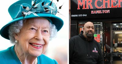 Lanarkshire takeaway owner invited to meet the Queen