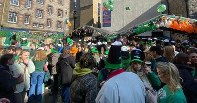 Huge Edinburgh crowds descend on city for St Patrick's Day celebrations