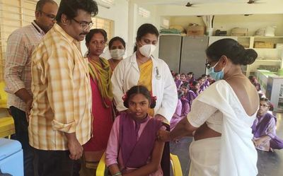 COVID-19 vaccination for 12 to 14 age group begins in Anantapur and Kurnool
