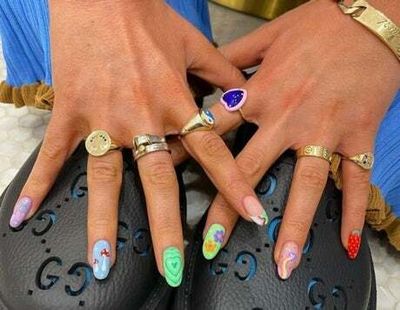 Nailed it: spring swirls, negative space and Euphoria-inspired 2022 manis