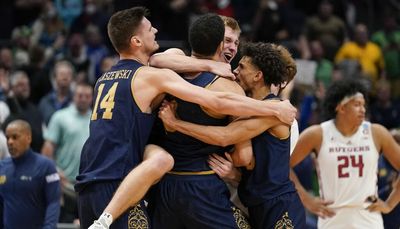 Notre Dame advances with 2OT win over Rutgers