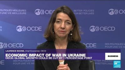 OECD warns of major shock to global economy from war in Ukraine