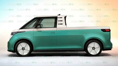 This Volkswagen ID Buzz Pickup Rendering Is Strangely Appealing