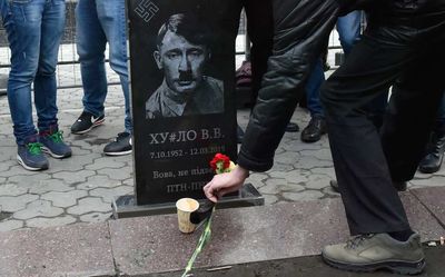 Russia fought against Nazism but is now itself a fascist state