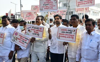 Protests will continue till Jagan makes stand clear on the promised prohibition, says Lokesh