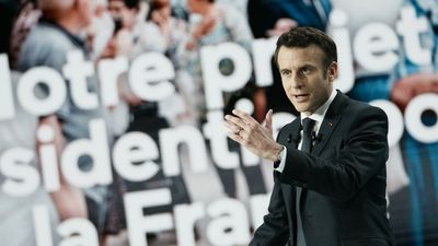 Macron unveils re-election manifesto, vows stronger France in time of crisis