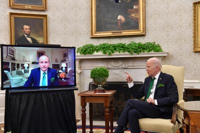 Irish PM's White House meeting goes virtual after positive Covid test