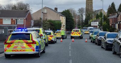 Woman in her 80s rushed to hospital after being 'knocked down' on major road