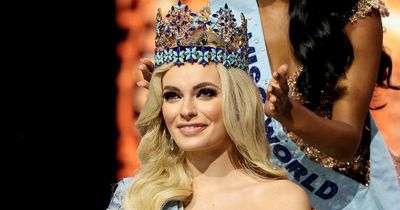 Polish model and student is crowned winner of Miss World by Peter Andre in Puerto Rico
