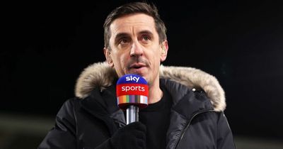 Gary Neville makes 'beautiful' Liverpool admission after Arsenal win