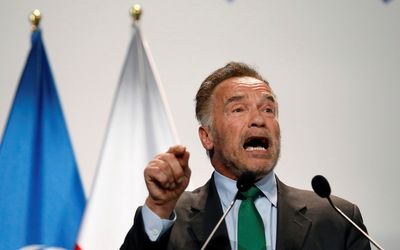 Schwarzenegger tells Russian people their leaders are lying to them