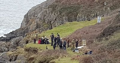 Why film crews and actors have been spotted in period costume in Gower, Swansea