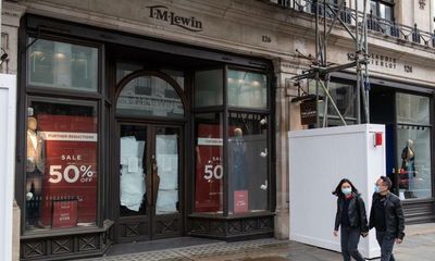 TM Lewin calls in administrators for second time in two years