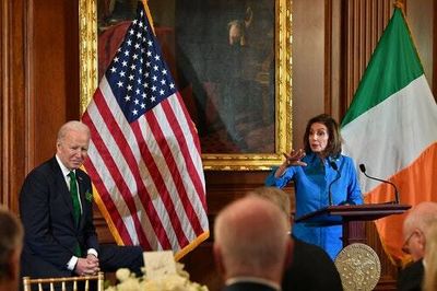 Hell is Nancy Pelosi butchering a limerick from Bono about Volodymyr Zelensky for St. Patrick's Day