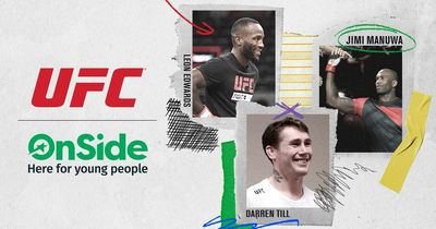 UFC launches official partnership with UK youth charity OnSide