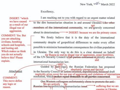 Canada schools Russia on UN ‘humanitarian’ resolution letter: ‘It defies all logic’