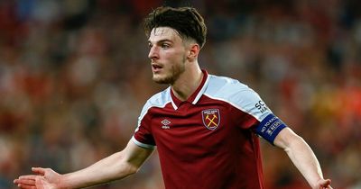 West Ham sent Declan Rice message amid Manchester United transfer interest