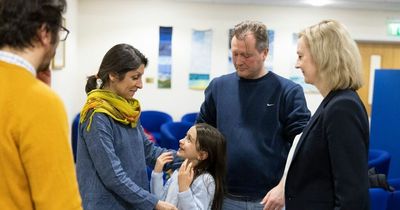 Heartwarming moment Nazanin's daughter runs into her arms as she arrives in UK