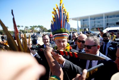 Bolsonaro granted indigenous rights medal, angering Brazil tribal leaders