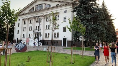 Mariupol's beloved drama theatre lies in ruins as locals fear the Ukrainian city will never recover from Russia's assault