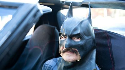 Adelaide's own Batman on a crusade to bring fun and laughter to the roads