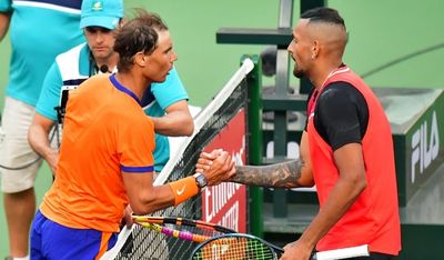Nadal holds off Kyrgios to stay unbeaten in 2022