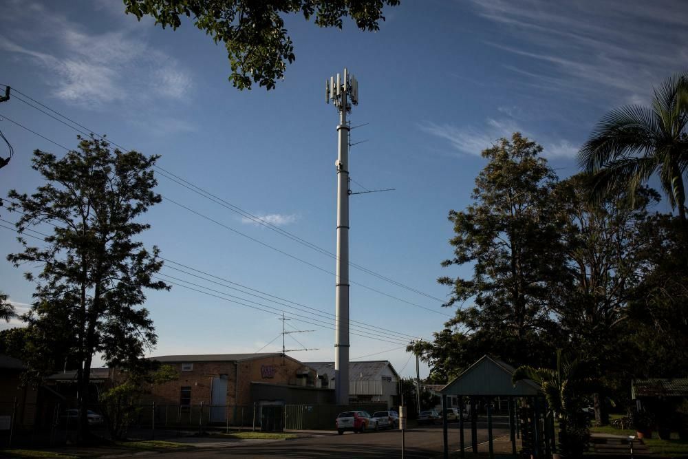 5G tower fire in floodhit Mullumbimby under NSW…