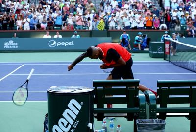 Kyrgios defiant after tumultuous Indian Wells loss to Nadal