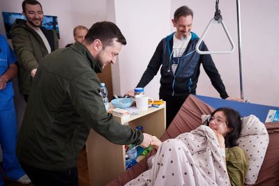 Wounded Ukrainian teen tells Zelensky he’s a TikTok star: ‘So we have occupied TikTok?’