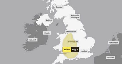UK weather: Commuters face travel chaos as Met Office issues dense fog weather warning