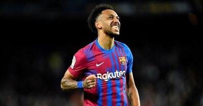 Pierre-Emerick Aubameyang throws shade at Arsenal when addressing Barcelona form