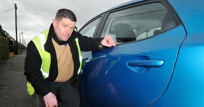 Vandals leave trail of damaged cars in Lockerbie street