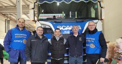 Stewartry haulage firm delivers lorry load of aid to Ukraine