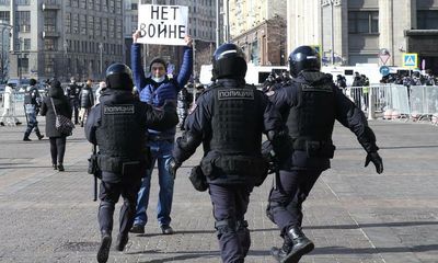 ‘It’s an attack on everyone’: Russian activists under increasing pressure for opposing war on Ukraine