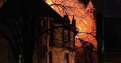 Owner of former hospital building that went up in flames had just been warned to make vital repairs
