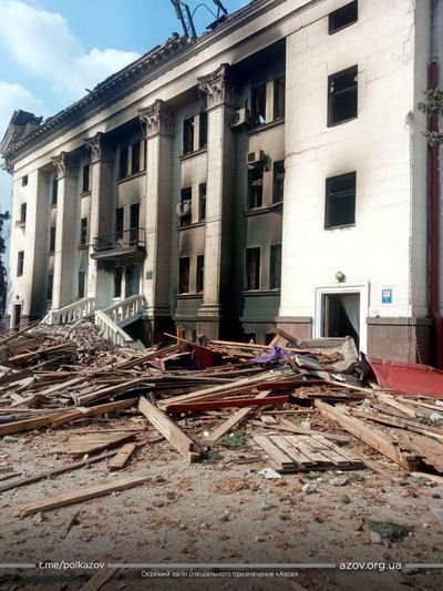 Ukraine says 130 people have been rescued so far from bombed Mariupol theatre