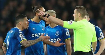Everton make decision over Allan red card appeal after Newcastle dismissal