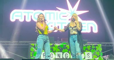 Atomic Kitten roll back the years with St Patrick's Day Bongo's Bingo appearance