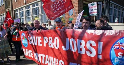 Calls to boycott P&O after 'scandalous' sacking of 800 workers