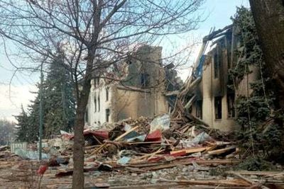 130 ‘survivors recovered’ from destroyed Mariupol theatre but 1,300 trapped’