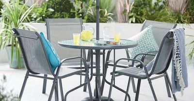 Aldi selling six-piece patio set that’s cheaper than B&Q, Dunelm and Argos